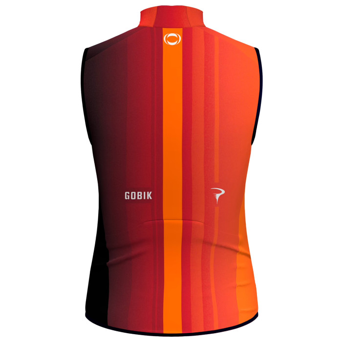 INEOS GRENADIERS WIND VEST 2024 RED - BLACK