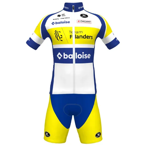 FLANDERS-BALOISE 2024 SET (2 PIECES) YELLOW - BLUE - WHITE