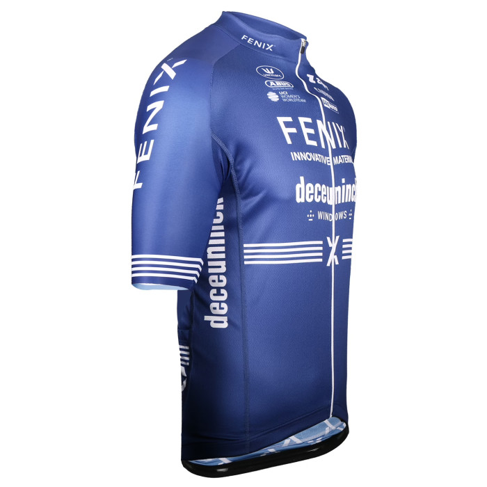 FENIX-DECEUNINCK SHORT SLEEVE JERSEY 2024 DARK BLUE