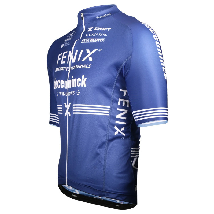 FENIX-DECEUNINCK SHORT SLEEVE JERSEY 2024 DARK BLUE