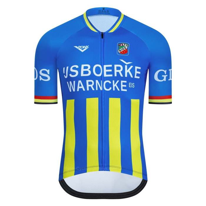 IJsboerke-Warncke Retro Cycling Jersey Set