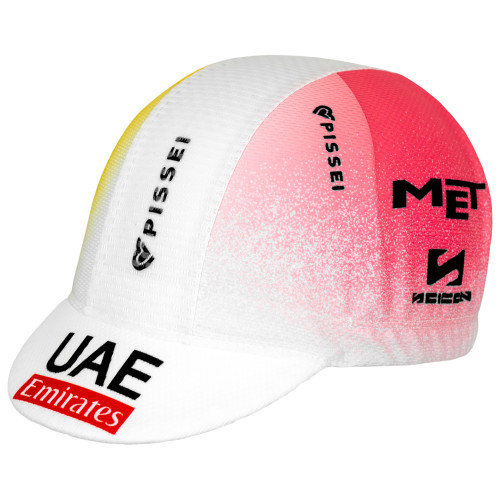 UAE TEAM EMIRATES CYCLING CAP GIRO&TOUR VICTORY 2024 WHITE