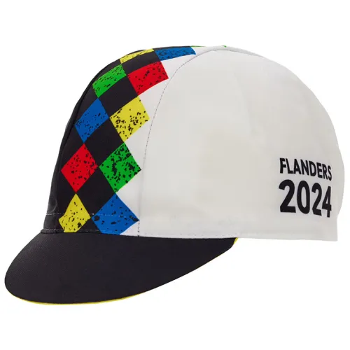 UCI GRAVEL WORLD CHAMPIONSHIPS CYCLING CAP 2024 MULTICOLORED - BLACK