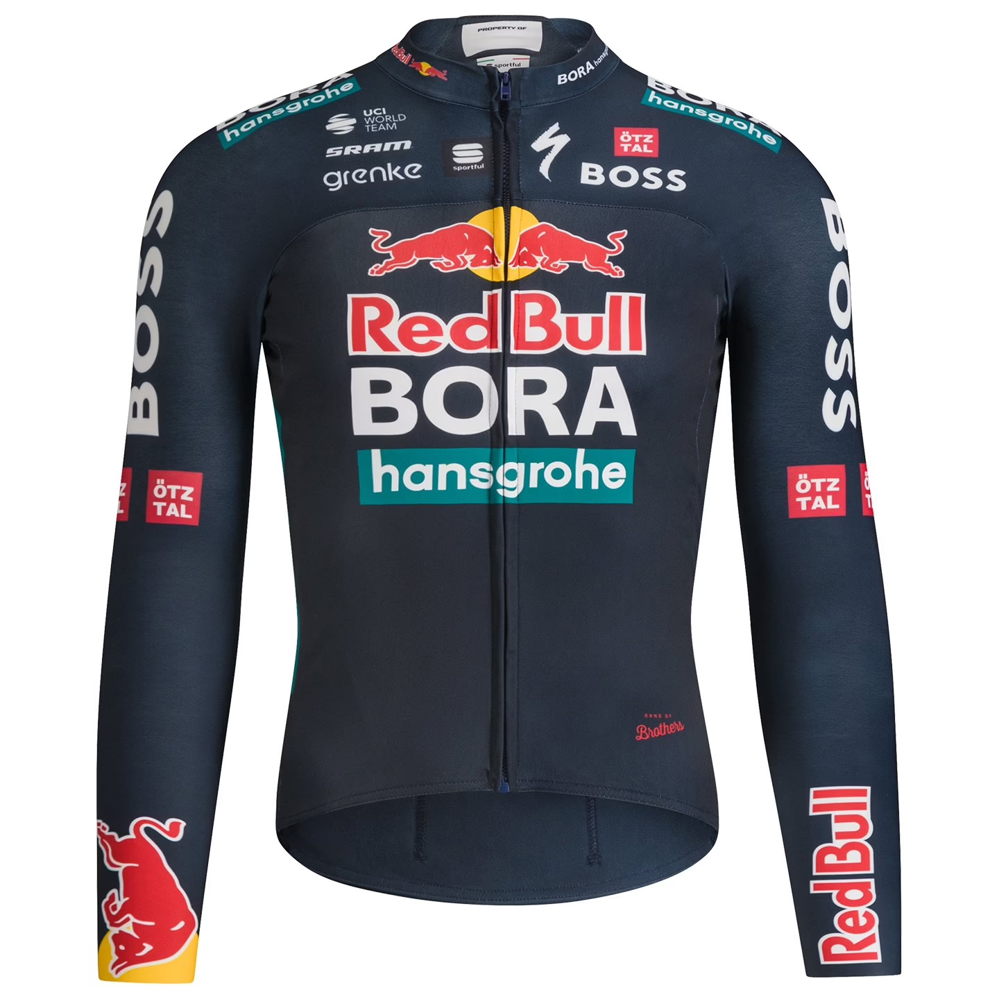 RED BULL-BORA-HANSGROHE LONG SLEEVE JERSEY 2024 BLUE