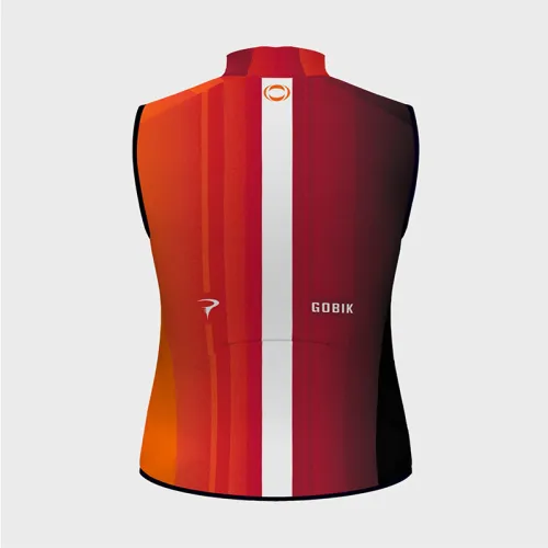 INEOS GRENADIERS WIND VEST 2025 RED - BLACK