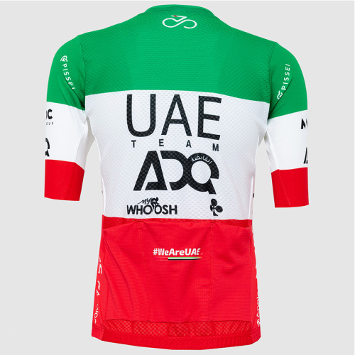 UAE TEAM EMIRATES ADQ  JERSEY ITALIAN CHAMPION 2025 MULTICOLORED