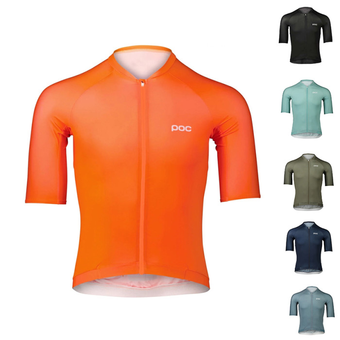 POC Mens Team Cycling Short Sleeve Jersey Cycling Jerseys RIDING TOPS BICYCLE JERSEY