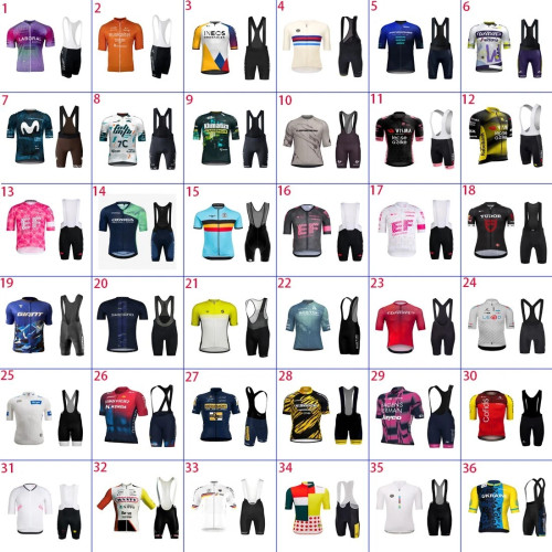 2025 Cycling Jersey Bib shorts Short Sleeve Jersey Cycling Bibs Cycling Clothing