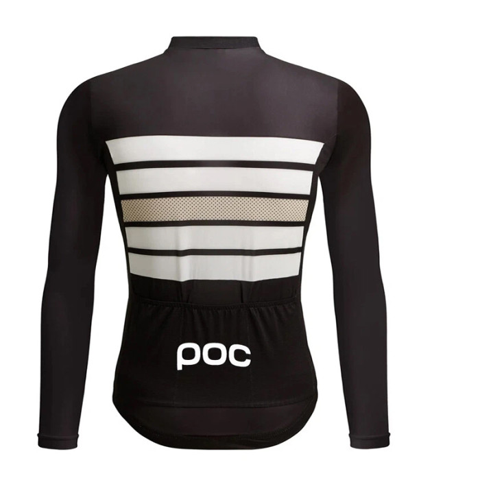 2025 Mens TEAM Cycling Jersey Autumn Long Sleeve MTB Bike Shirt Bicycle Uniform POC