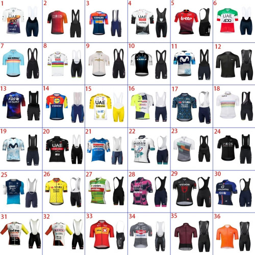 2025 cycling jersey Cycling team Short Sleeve Jersey Bib Shorts Set Cycling kit