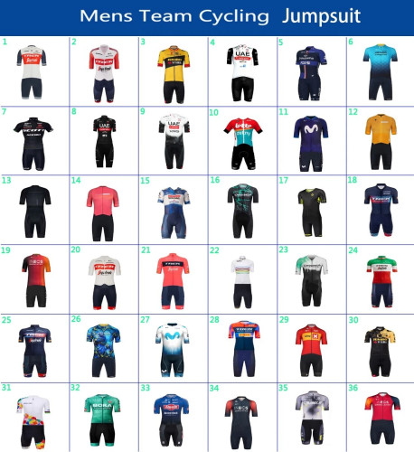 2025 mens cycling jumpsuit jersey Cycling Bodysuit Short Sleeve Jersey Triathlon