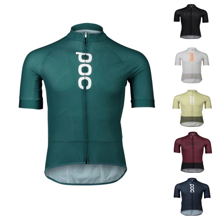 Mens Team Cycling Short Sleeve Jersey Cycling Jerseys RIDING TOPS BICYCLE JERSEY poc