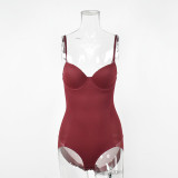 Bodysuit Women Shapewear Body Shaper With Cup Belly Sheath Waist Trainer Reductive Slimming Underwear