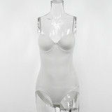 Bodysuit Women Shapewear Body Shaper With Cup Belly Sheath Waist Trainer Reductive Slimming Underwear