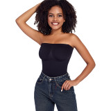 Detachable Shoulder Straps High Compression High Quality Fabric Abdominal Tightening Butt Enhancer Breathable Shapewear Bodysuit