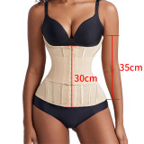 U-shaped Chest Support 10 Soft Steel Bone Design Removable Adjustable Waistband Mesh Fabric Lightweight Breathable Waist Cincher