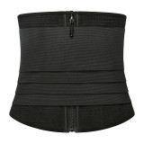 New Arrival 2 in 1 Nylon Latex Belly Belt for Women Lose Weight Custom Logo Band slimming  Bandage Tummy Wrap Waist Trainer Wrap