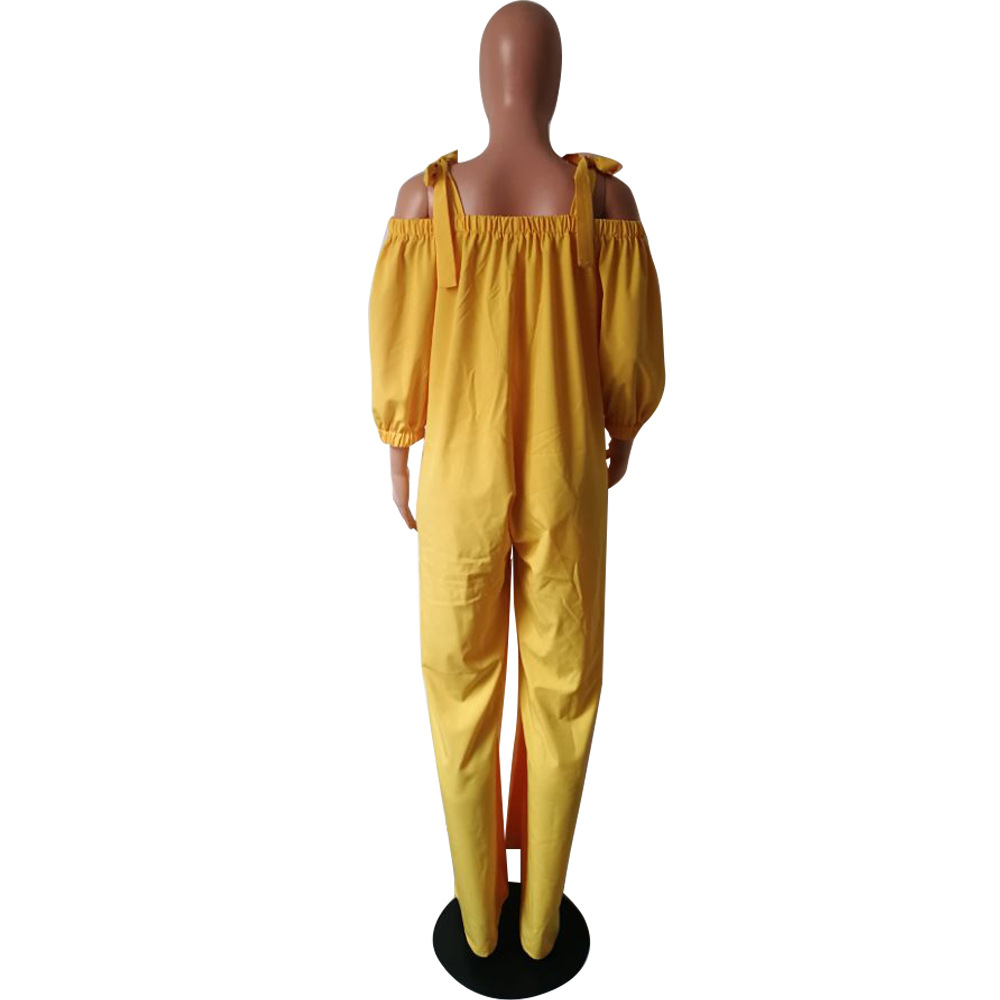 jumpsuit yellow color