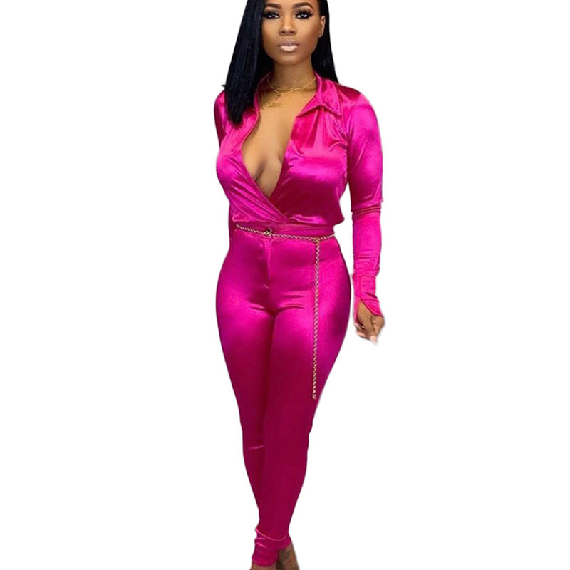 red tight jumpsuit