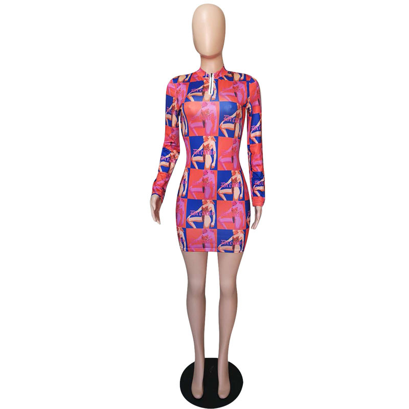 peach bodycon midi dress