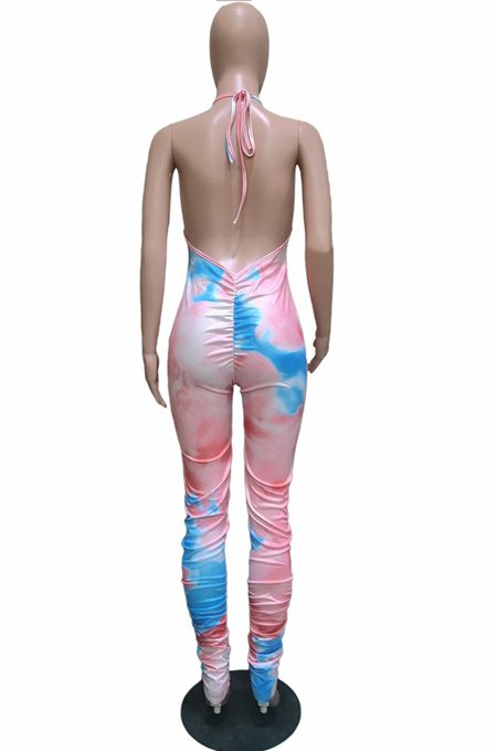 pink unitard jumpsuit