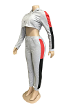 Casual Sporty Modest Long Sleeve Sets