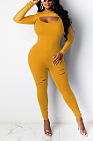 Casual Night Out Boho Sexy Long Sleeve Bodycon Jumpsuit