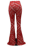 Casual Sexy Polyester Mid Waist Long Pants HT6031