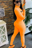 Sexy Polyester Long Sleeve Hollow Out Bodycon Jumpsuit SN3877