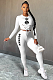 QUEEN Poker Card Print Lace-up Stretch Pants Sets DR8039
