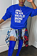 Casual Preppy Simplee Letter Long Sleeve Round Neck Tee Top BN9255