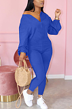 Casual Basics Simplee Long Sleeve Off Shoulder Bodycon Jumpsuit ARM8219