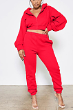 Casual Sporty Sexy Long Sleeve Hoodie Sweat Pants Sets ARM8228