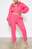 Casual Sporty Sexy Long Sleeve Hoodie Sweat Pants Sets ARM8228