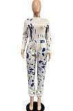 Casual Polyester jumpsuits Pants  Two-Piece  Sets  GLS8034