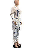 Casual Polyester jumpsuits Pants  Two-Piece  Sets  GLS8034