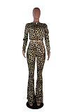Casual style leopard print suits SMY8026
