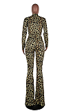 Casual style leopard print suits SMY8026