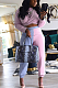 Casual Sporty Simplee Long Sleeve Round Neck Sweat Pants Sets BM7128