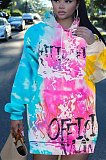 Casual trendy printed hoodies MTY6392
