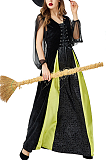Halloween Witch Costume Cosplay Long Dress PS9117