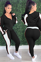 Fall in Love New Arriving Joint Design Long Sleeve Pant Sets SM9112