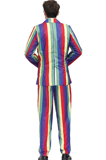 US$ 37.33 - Halloween Costume Rainbow Men's Party A Suit PS4489 - www ...