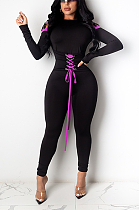 Casual Sexy Long Sleeve Bodycon Jumpsuit MY9744