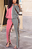 Casual Sporty Simplee Leopard Long Sleeve Pants Sets LSN776