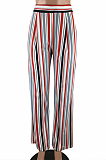 Casual Simplee Striped Flare Leg Pants PU8041
