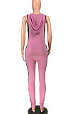 Sleeveless Get In Shape Fashion At home Sporty Sexy Conjoined Hoodies Not including Masks YR8024