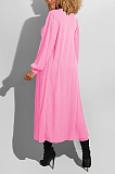 Modest Basics Long Sleeve Longline Top Jumpsuit Sets QQM4129