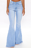 Casual Simplee High Waist Flare Leg Jeans SMR2350