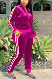 Casual Sporty Long Sleeve Sweat Pants Sets LM1055
